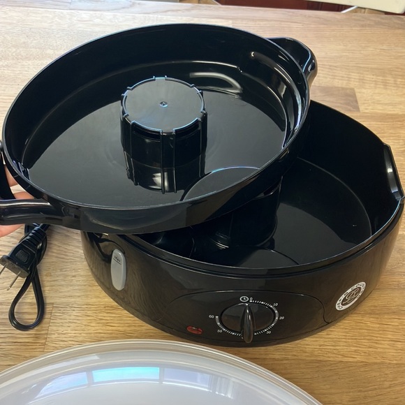 Chef’s counter food steamer plastic/black new without box - Picture 6 of 9